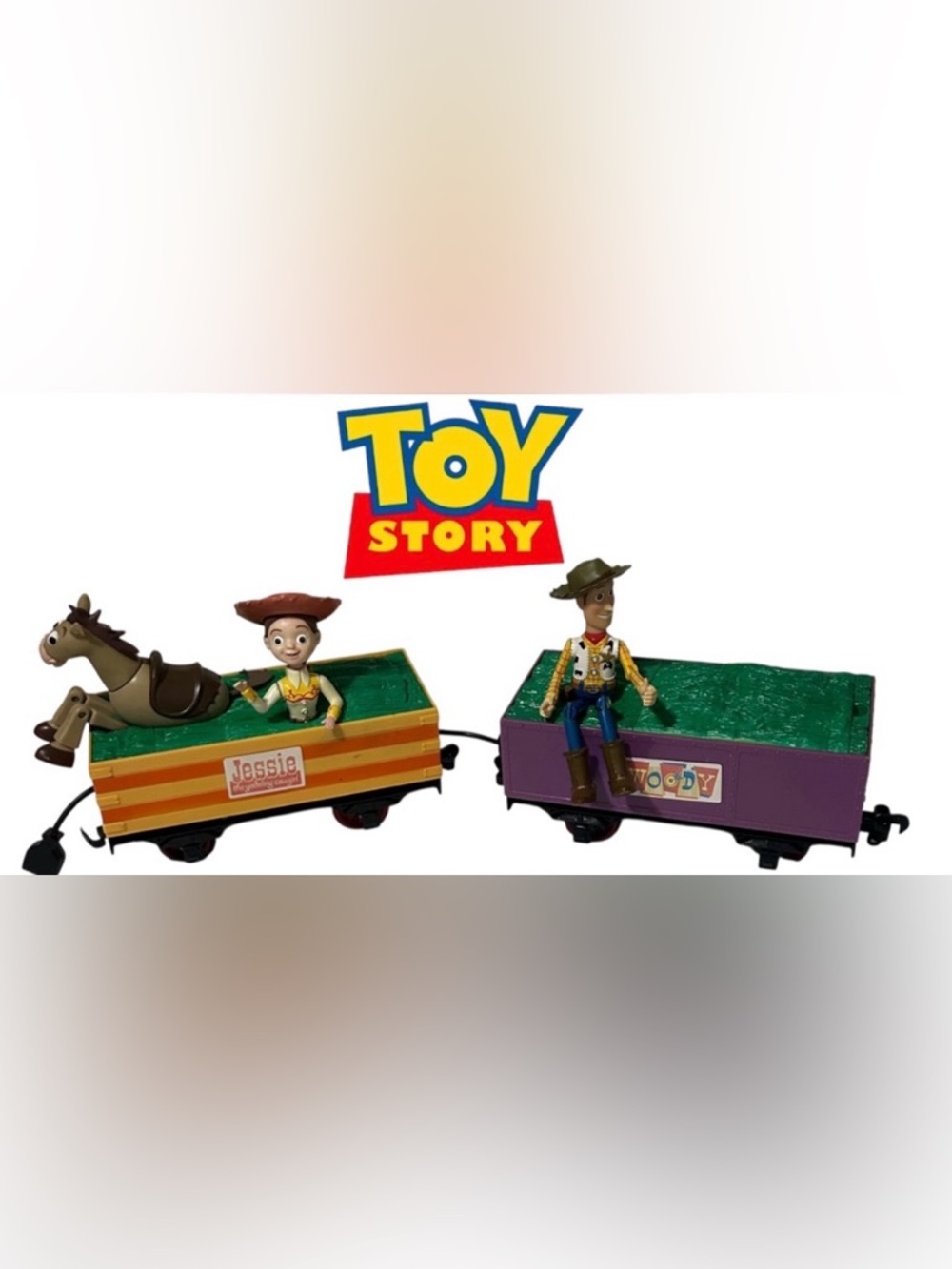 VINTAGE TOY STORY 2 TRAIN SET DISNEY PIXAR THINKWAY TOYS REPLACEMENT PARTS